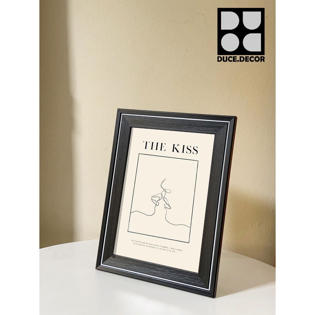 Khung ảnh decor bàn phòng cách hiện đại, tranh có chân chống, mặt mica. tranh Vuoongdecor.