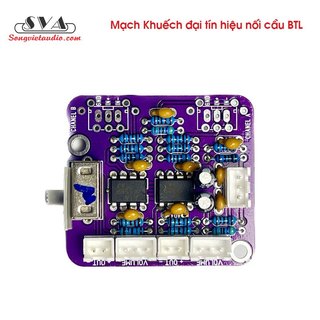 MẠCH KHUẾCH ĐẠI TÍN HIỆU NỐI CẦU BTL (tím)