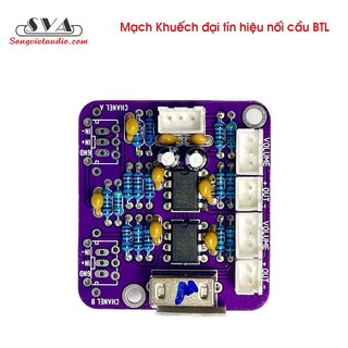 Mạch khuếch đại tín hiệu nối cầu btl