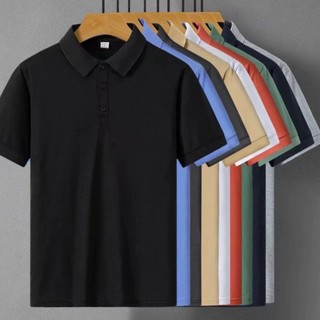 Áo thun cổ trụ, áo thun polo nam form âu, áo cổ trụ trơn đơn giản.