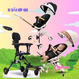 Xe Đẩy Gấp Gọn Cho Bé Yêu, Bé Đi Du Lịch Đi Chơi Siêu Gọn Nhẹ-Cao Cấp cho bé. / .