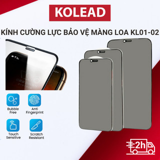  Kính cường lực FULL MÀN HÌNH KL01-02 dành cho iphone 7/8 Plus XR X XS XSM 11 12 13 14 Pro Promax