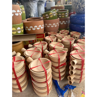 Combo 10 thố tay cầm nồi đât 17cm