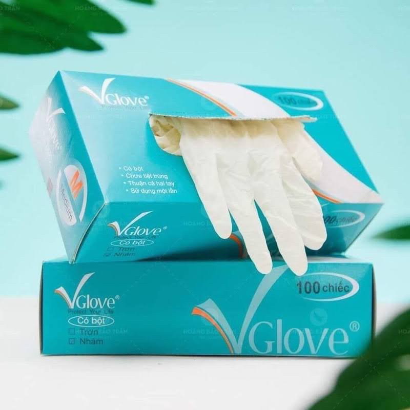 Gang Tay Trắng không bột & Có Bột hàng Loại 1 Cho SPA -TMV