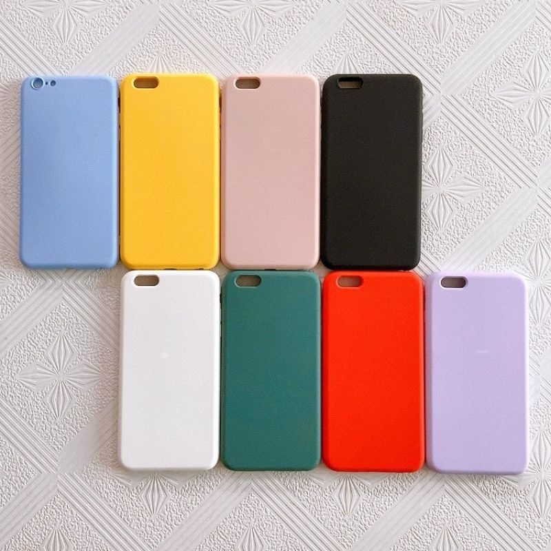 Ốp Chống Bẩn Silicon Có L.o.go Tá.o Lót Nhung Hàng Cao Cấp Dành Cho I.phone 6/7/8/6+/7+/8+