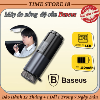 Máy đo nồng độ cồn baseus digital alcohol tester - đo nhanh, chính xác phù hợp cho người tham gia giao thông