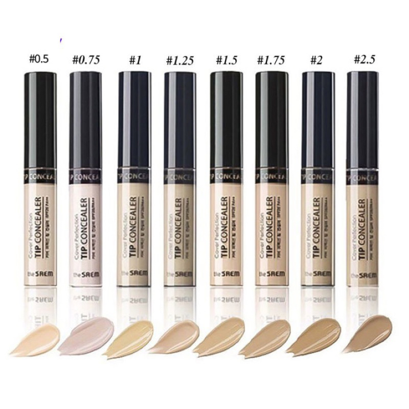 Kem Che Khuyết Điểm THE SAEM Cover Perfection Tip Concealer 6.5g