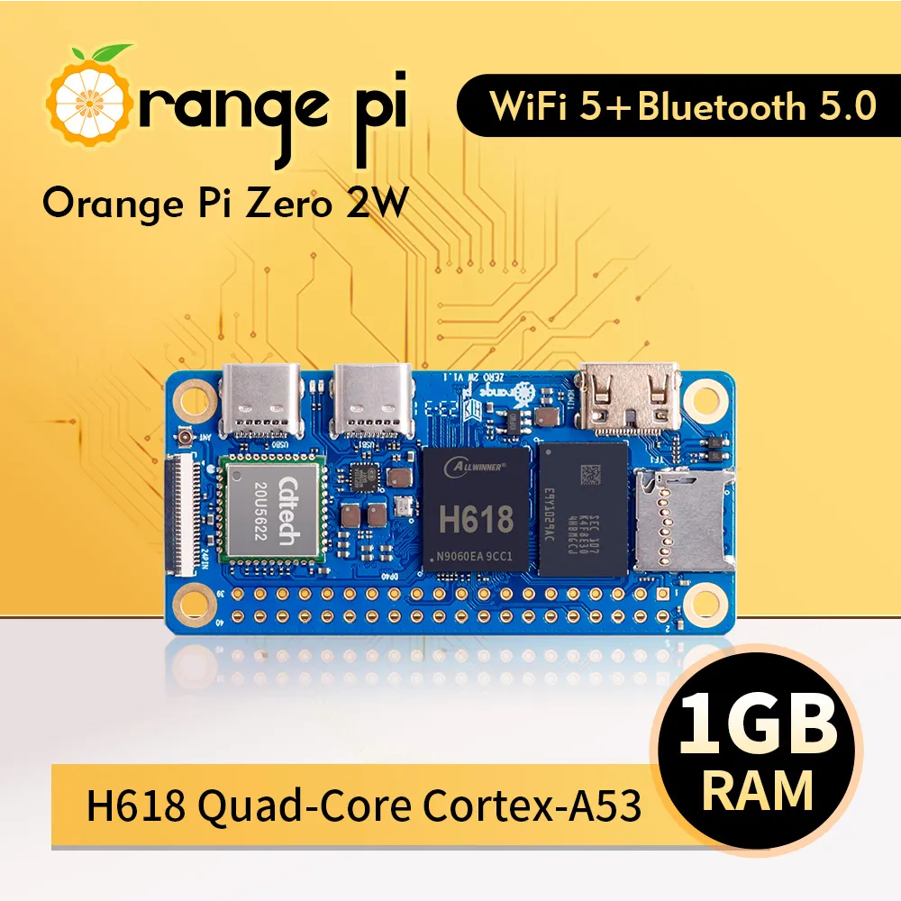 Orange Pi Zero 2W - Bản 1GB RAM