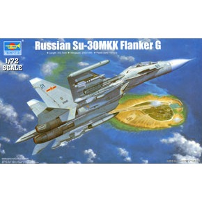 Mô hình máy bay 1/72 Su-30 MKK Trumpeter