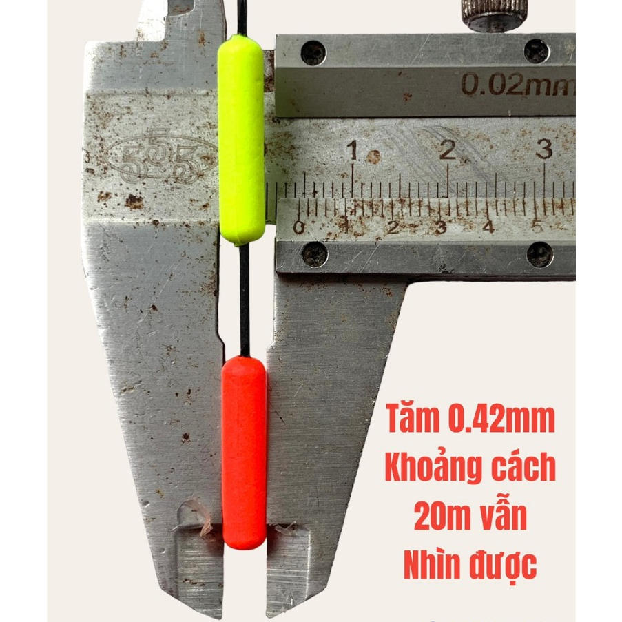 Phao Câu Đài NaNo XA và Phao Loang Tăm To Dành cho người mắt hơi kém , lớn tuổi , câu nước nông , câu lửng