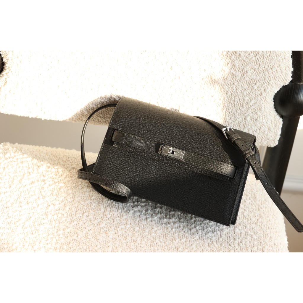 Túi đeo chéo HE Kelly ss2023 22cm - 3 mầu   full box + túi vải kèm ảnh thật tự chụp