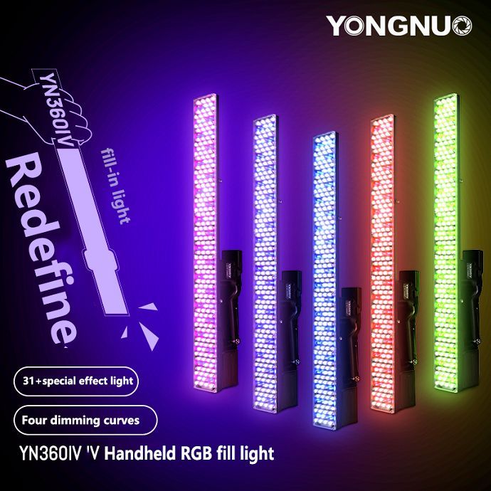 Đèn LED Quay Phim Yongnuo YN360 IV - Đèn LED Đa Năng Cho Nhiều Tình Huống Ánh Sáng HL Studio