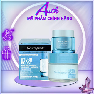 Kem Dưỡng Ẩm Neutrogena Hydro Boost Water Gel Cream 50g, Netrogena Aqua Gel Cho Da Dầu Mụn, khô