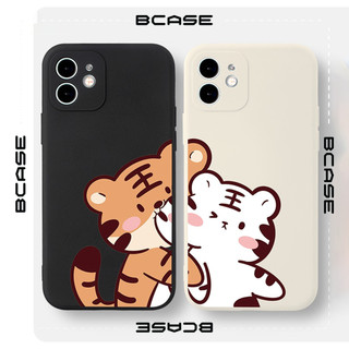 Ốp Điện Thoại TPU Dẻo cặp đôi Hổ vằn dễ thương Iphone 14 13 12 11 Pro Promax 6S 7 8 Plus X XR XSMax qh6035