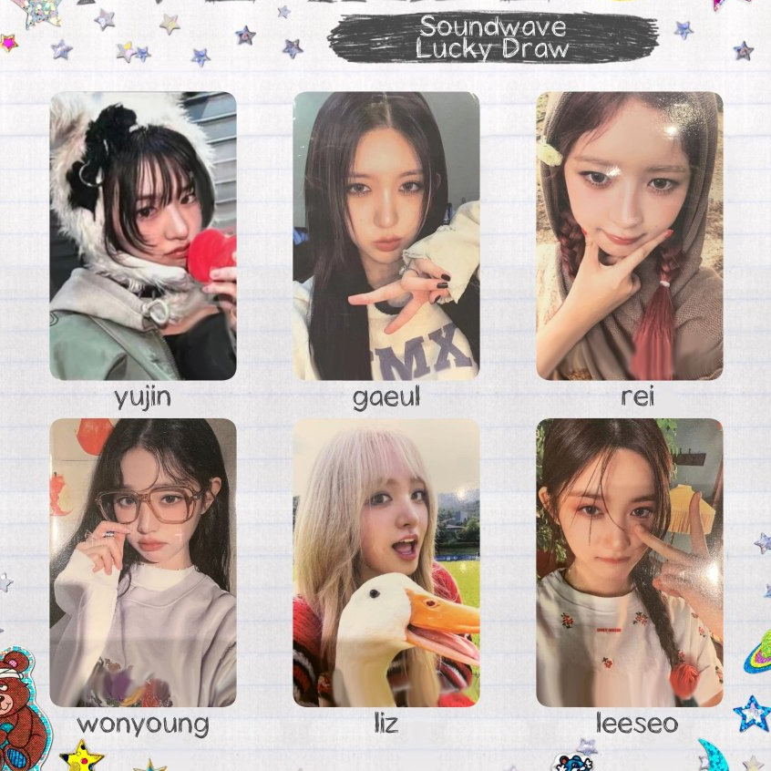 🔥 CARD POB ALBUM I'VE MINE - IVE🔥