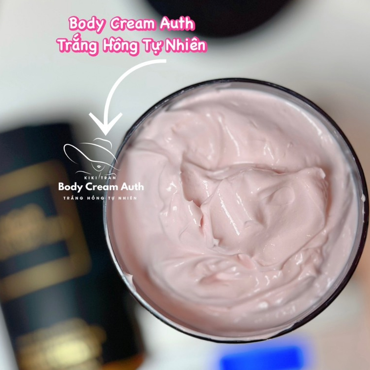 Kem Body Trắng Hồng Tự Nhiên, An Toàn Dành Cho Da Mỏng, Yếu, Có Tông Sẵn Body Cream Auth Hộp 150g, 300g, 500g