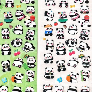 Hình dán sticker 3D gấu trúc panda
