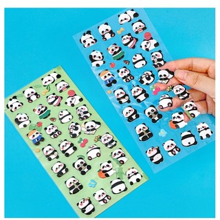Hình dán sticker 3D gấu trúc panda