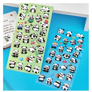 Hình dán sticker 3D gấu trúc panda