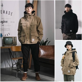  SIZE S  -> 4XL  Áo khoác kaki 2 lớp dày dặn ,Khoác kaki nhiều túi ,áo  khoác kaki nam nữ, áo khoác nam nữ