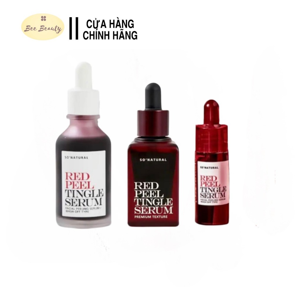 Tinh Chất Red Peel Tingle Serum Sonatural
