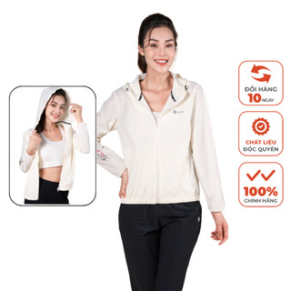 Áo gió nữ siêu mỏng nhẹ livan sport có mũ