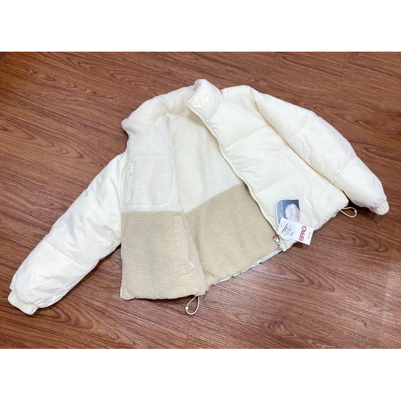 Áo phao lót lông 2 trong 1 Spao - hàng xuất dư xịn