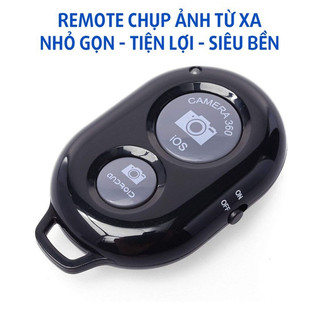 Remote chụp ảnh tự sướng, nút bấm chụp hình từ xa cho điện thoại thông minh kết nối qua bluetooth