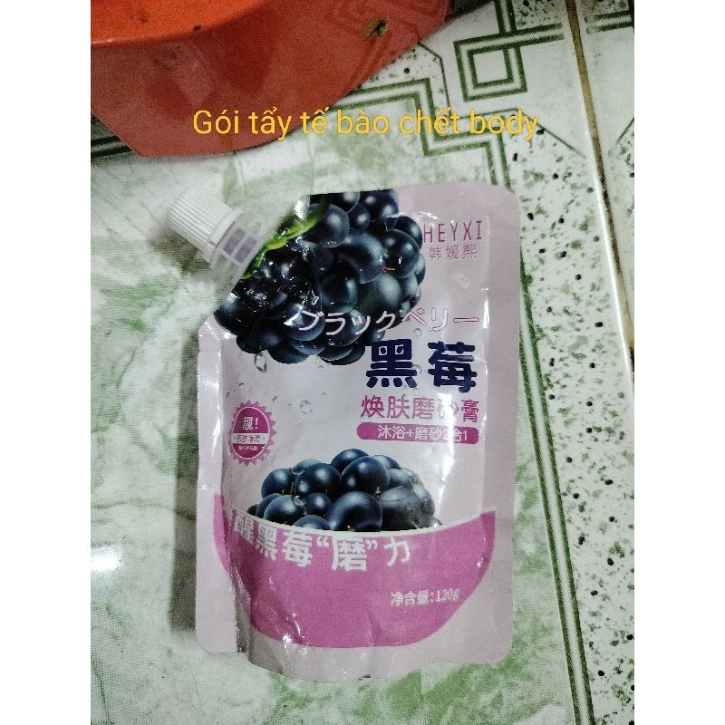 Kem Body tây xù thái hộp 500g tặng kèm tây tế bào chết