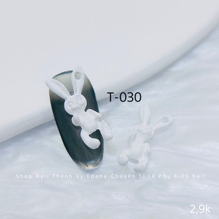 Charm gấu trang trí nail Bộ 5 chiếc mỗi mẫu [THANH VY EDANA]