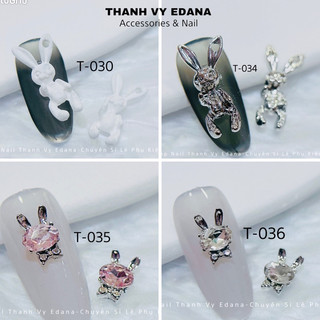 Charm gấu trang trí nail