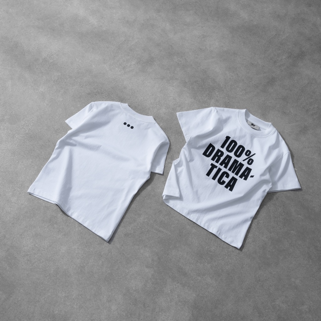 Áo Baby Tee TSUN DRAMA - Trắng - [UNISEX] - In - Nam/Nữ