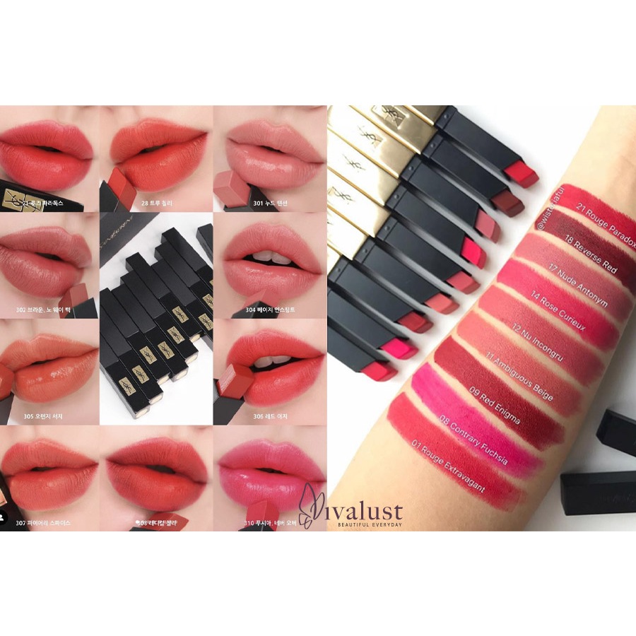Son YSL The Slim Rouge Pur Couture The Slim Matte Lipstick