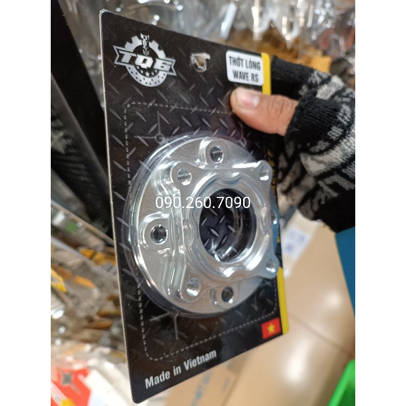 Thớt lòng TQ6 xe Rs100 xài đĩa lõm lên đĩa bằng