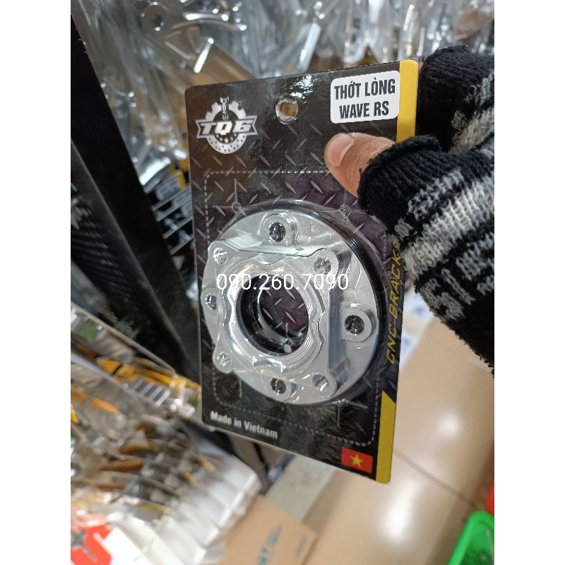 Thớt lòng TQ6 xe Rs100 xài đĩa lõm lên đĩa bằng