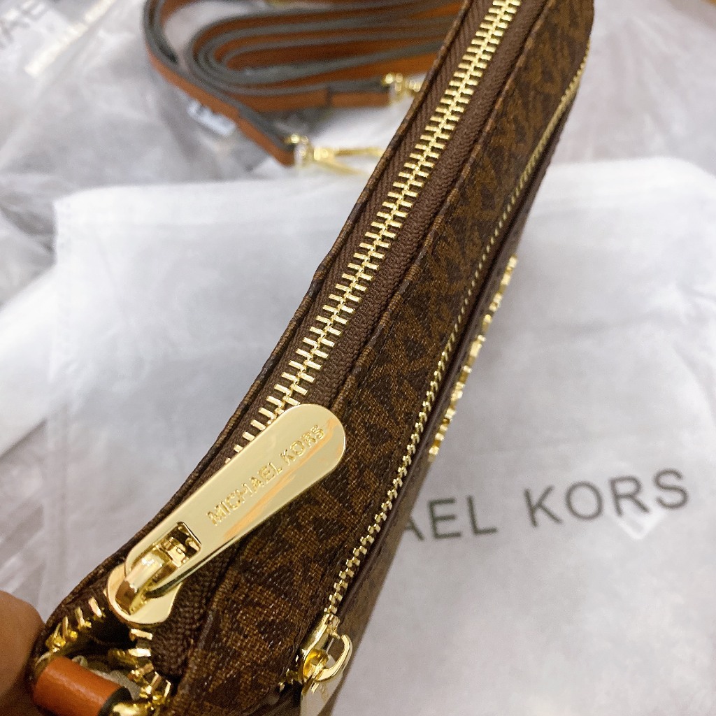 VÍ CẦM TAY KẸP NÁCH KIÊM ĐEO CHÉO NỮ BẢN 2 DÂY SMANO BAGS