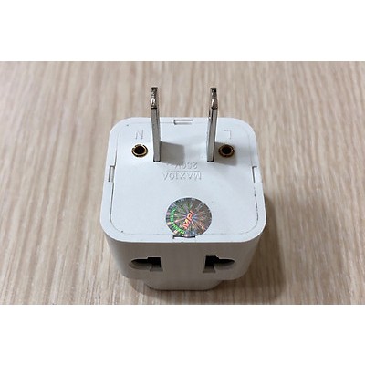 Phích cắm chuyển 3 chấu thành 2 chấu MPE AD1- Hàng Chính Hãng