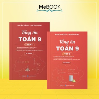 Sách toán 9 ôn thi vào 10, tổng ôn toán học lớp 9 | Me Book
