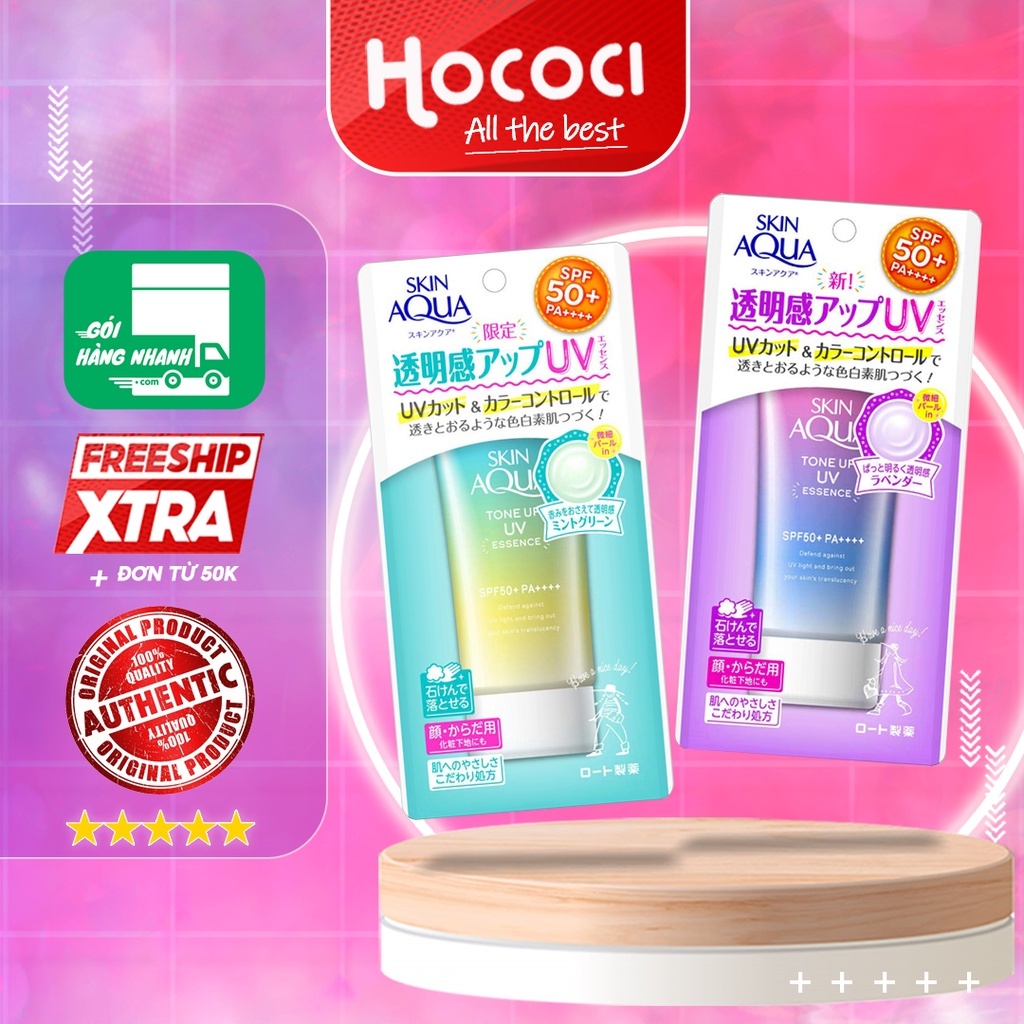 Kem chống nắng skin aqua tone up BẢN NHẬT 80g