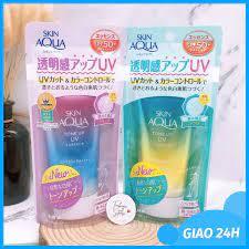Kem chống nắng skin aqua tone up BẢN NHẬT 80g