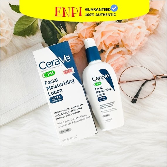 Kem dưỡng ẩm CeraVe Facial Moisturizing Lotion PM 4% Niacinamide 89ml