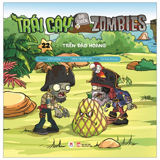 Sách - trái cây đại chiến zombie - tập 22: trên đảo hoang - hhb
