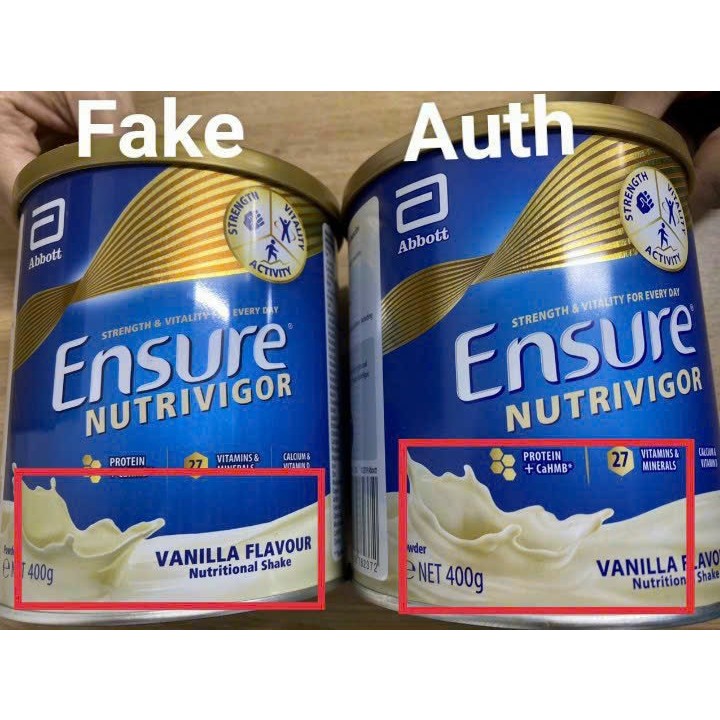 Sữa Bột Ensure Anh NutriVigor Hương vani  - Hàng nội địa anh