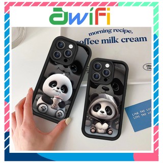 Ốp lưng iphone camera viền cao panda 6/6s/6plus/7/8/plus/x/xs/11/12/13/14/15/pro/max/plus/promax - Awifi Case B3-6