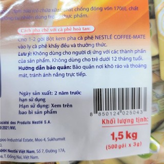 [TÚI LỚN 500 gói] BỘT KEM PHA CÀ PHÊ [Thailand] NESTLE Coffee Mate