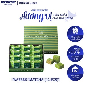 Bánh Wafers chocolate “Matcha” - Chocolate Wafers “Matcha”