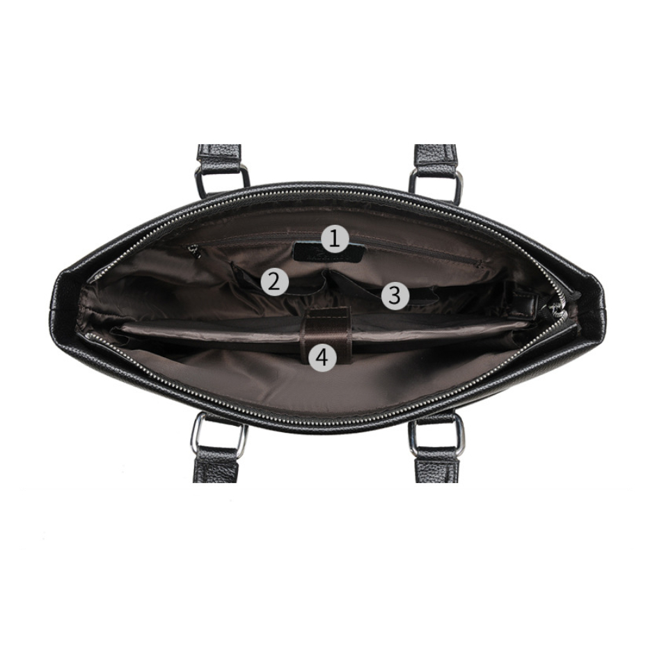 Túi xách nam công sở da thật cao cấp phong cách mới