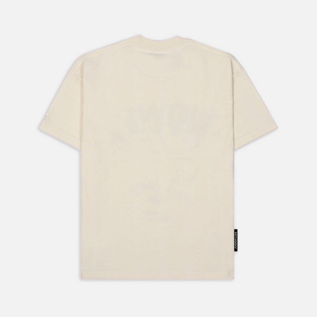 Áo thun NEEDS OF WISDOM Stuffed Dinosaur Tee - Cream - Local Brand Chính Hãng