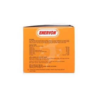 ENERVON C - TĂNG ĐỀ KHÁNG - VITAMIN C VÀ VITAMIN B-COMPLEX