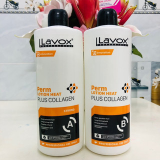 Kem uốn nóng collagen lavox công nghệ xu hướng mới, hương thơm diệu kỳ 1000ml